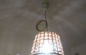Lampe à suspension avec panier de bambou Gaddis IKEA