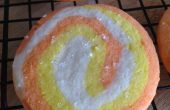 Candy Corn Roll-Up Cookies