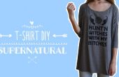 Fan de Supernatural T-Shirt vidéo tutoriel bricolage