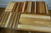 Faire des planches à découper avec seuils et morceau de bois