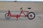 2 roues Cargo Bike de l’ancien cadre de vélo de montagne
