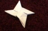 Comment faire une étoile de Ninja Origami