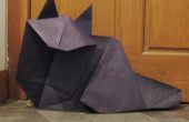 Surdimensionné Origami - plus grand que la vie House Cat