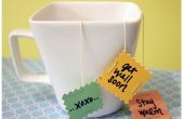 BRICOLAGE : Peindre puce Tea Bag Tags