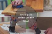 Comment peindre des armoires de cuisine
