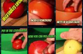 Comment peler facilement les tomates et les pommes de terre