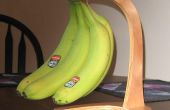 Stand en bois de banane