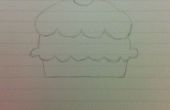 Comment dessiner un Kawaii Cupcake