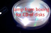 Lampe de boxe pour le CD des disques