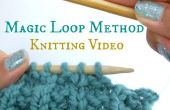 How to do the magic loop when knitting