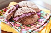 Framboises au fromage farci Cookies