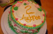 Mes filles 2ème gâteau d’anniversaire. 