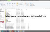 Carte Microsoft onedrive comme lecteur de lettre sur ordinateur