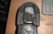 Téléphone portable de chaussure