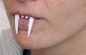 Comment faire des dents de Dracula, un