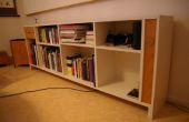 IKEA hack - Billy bibliothèque avec amplificateur intégré
