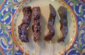 Enrobées de chocolat super rapide Bacon avec Spinkles