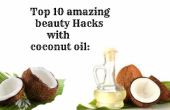 Top 10 Hacks de beauté avec l’huile de coco-sur les conseils de beauté boîte