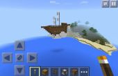 Mine Craft flottant navire