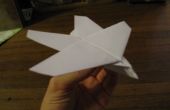 Avion de papier que j’ai inventé 1 #