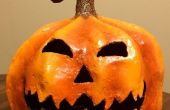 Comment faire une citrouille d’Halloween Spooky papier mâché