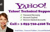Yahoo Mail Password Recovery Support technique 1-855-720-4168