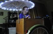 Lumière de vélo LED Parasol