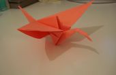 Battement de grue Origami