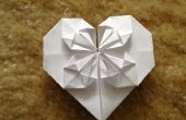 Cœur d’Origami simple