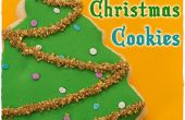 Décorés des biscuits de Noël : Arbres de Noël