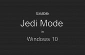 Mode de Dieu ou Jedi dans Windows 10