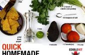 Guacamole maison recette rapide en 30 min