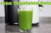 Vert santé Detox jus de légumes Recette
