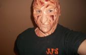 Masque Latex Costume fait main Freddy Krueger