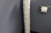 Tour de piédestal de papier toilette