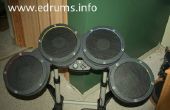 DIY Rock Band Drum kit 8" Mesh Head Mod