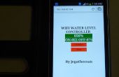 Linkit une eau régulateur de niveau avec vue sur WIFI et paramètres