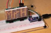 Arduino - affichage Mini Dot Matrix