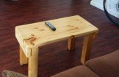 Construire un Stand de Table basse/TV avec le bois récupéré