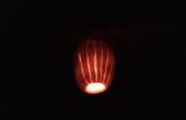 Jack-o-lanterne en montgolfière