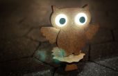 Cute Owl magnétique lampe