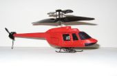 Bell Jetranger échelle corps pour Silverlit PicooZ Micro-RC-hélicoptère
