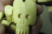 Sculptés OS crânes d’os Scraps (+ vidéo)