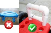 Comment construire un siège avec tube PVC « Big Wheel » remplacement