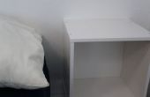 IKEA Hacker - chevet-Table-armoire-lampe