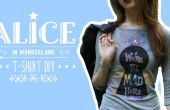 T-Shirt Alice au pays des merveilles bricolage