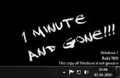 Rendre Windows 7 authentique---en 1 minute ! 