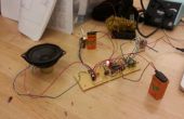 Construire un circuit qui peut changer la couleur d’une LED avec le son étant mis hors d’un lecteur MP3. 