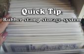 Comment faire facile, rapide & artisanat pas cher Rubber Stamp Storage