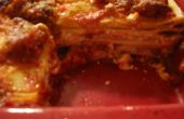 Frais Fast fantastique lasagne à la viande